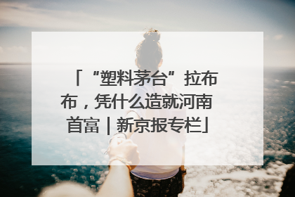 “塑料茅台”拉布布，凭什么造就河南首富｜新京报专栏
