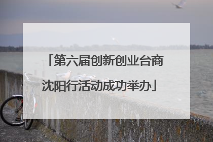 第六届创新创业台商沈阳行活动成功举办