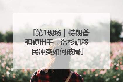第1现场｜特朗普强硬出手，洛杉矶移民冲突如何破局