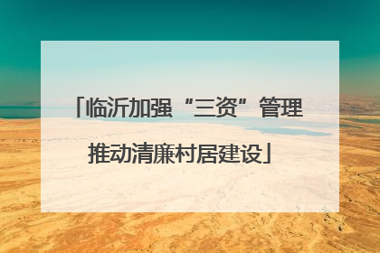 临沂加强“三资”管理 推动清廉村居建设