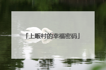 上畈村的幸福密码