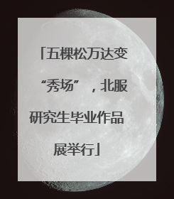 五棵松万达变“秀场”，北服研究生毕业作品展举行