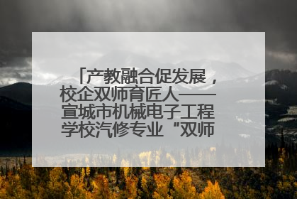 产教融合促发展，校企双师育匠人——宣城市机械电子工程学校汽修专业“双师”教学月活动收官