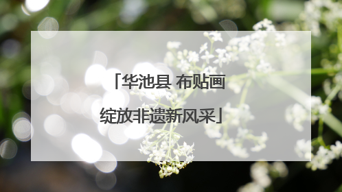 华池县 布贴画绽放非遗新风采