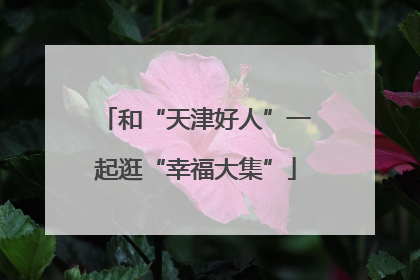 和“天津好人”一起逛“幸福大集”