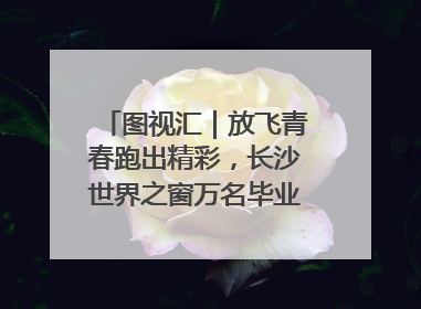 图视汇｜放飞青春跑出精彩，长沙世界之窗万名毕业生大趴举行