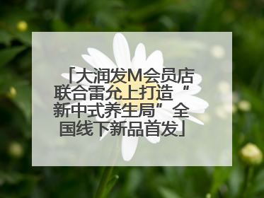 大润发M会员店联合雷允上打造“新中式养生局”全国线下新品首发