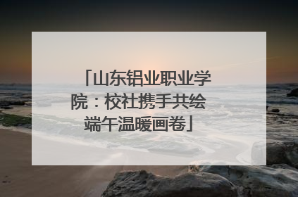 山东铝业职业学院：校社携手共绘端午温暖画卷