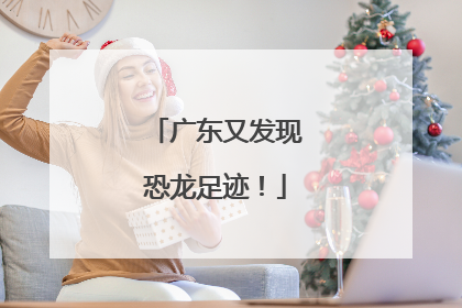 广东又发现恐龙足迹！