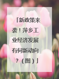 新政策来袭！萍乡工业经济发展有何新动向？（图）