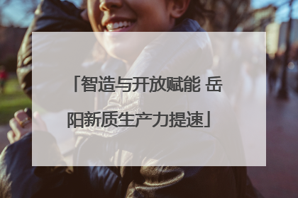 智造与开放赋能 岳阳新质生产力提速