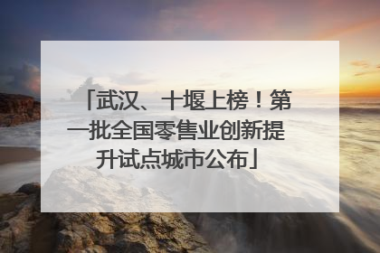 武汉、十堰上榜！第一批全国零售业创新提升试点城市公布