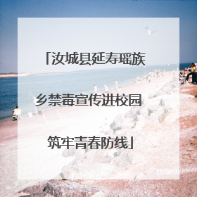 汝城县延寿瑶族乡禁毒宣传进校园 筑牢青春防线