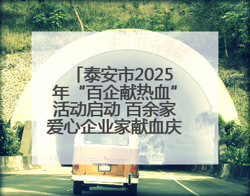 泰安市2025年“百企献热血”活动启动 百余家爱心企业家献血庆祝世界献血者日