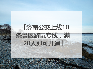济南公交上线10条景区游玩专线，满20人即可开通