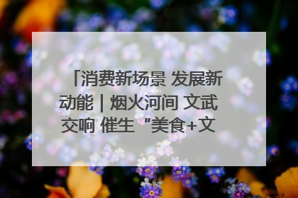 消费新场景 发展新动能｜烟火河间 文武交响 催生“美食+文化”消费新场景