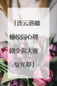 连云港赣榆校园心理剧全省大赛绽光彩