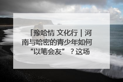 豫哈情 文化行｜河南与哈密的青少年如何 “以笔会友”？这场书画展藏着答案