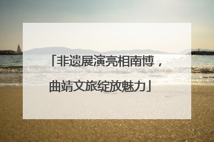 非遗展演亮相南博，曲靖文旅绽放魅力