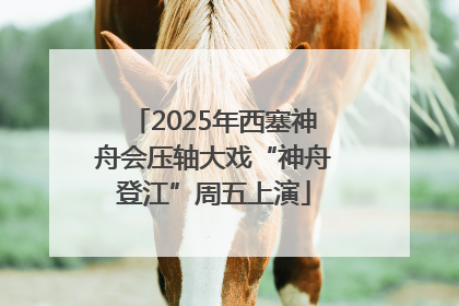 2025年西塞神舟会压轴大戏“神舟登江”周五上演