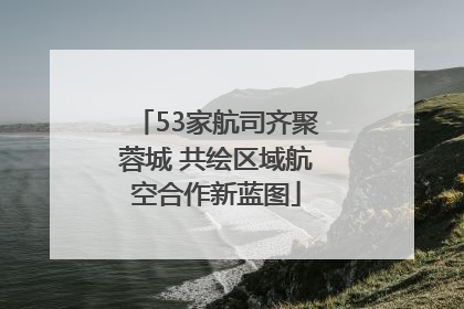 53家航司齐聚蓉城 共绘区域航空合作新蓝图