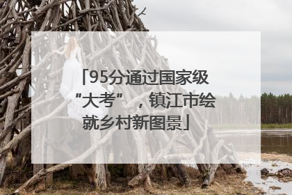 95分通过国家级“大考”，镇江市绘就乡村新图景