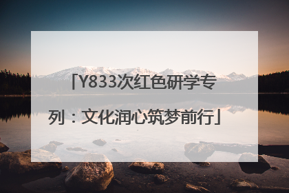 Y833次红色研学专列：文化润心筑梦前行